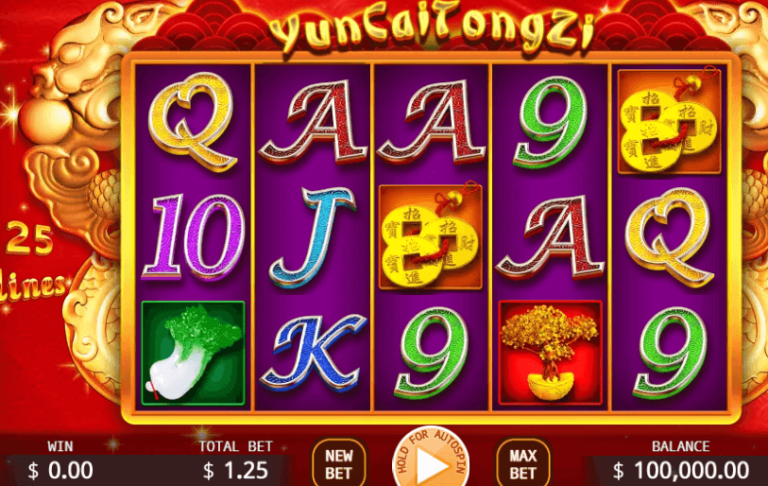 ทดลองเล่นสล็อต KA Gaming Yun Cai Tong Zi