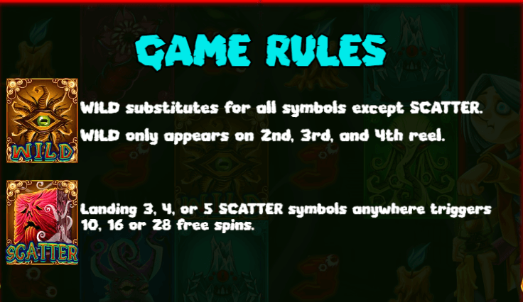 ฟีเจอร์พิเศษเกมสล็อต KA Gaming Cthulhu Secret