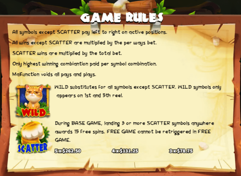 ฟีเจอร์พิเศษเกมสล็อต KA Gaming Hu Hu Fighting