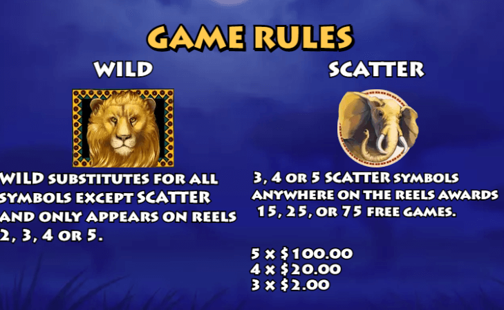 อัตราการจ่ายเงิน KA Gaming เว็บตรง Safari Slots