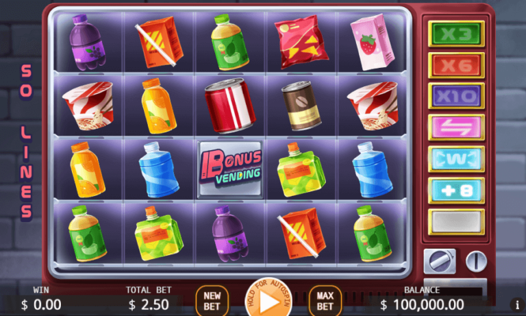 ทดลองเล่นสล็อต KA Gaming Bonus Vending