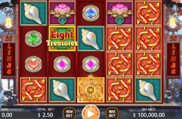ทดลองเล่นสล็อต KA Gaming Eight Treasures