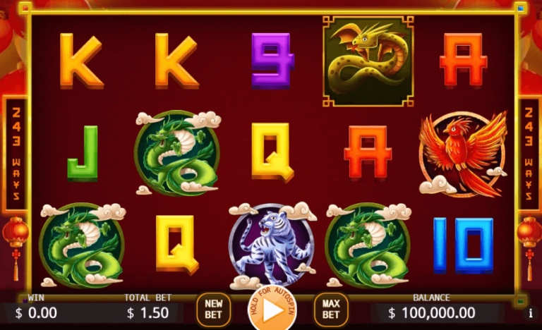 ทดลองเล่นสล็อต KA Gaming Mythological Creatures
