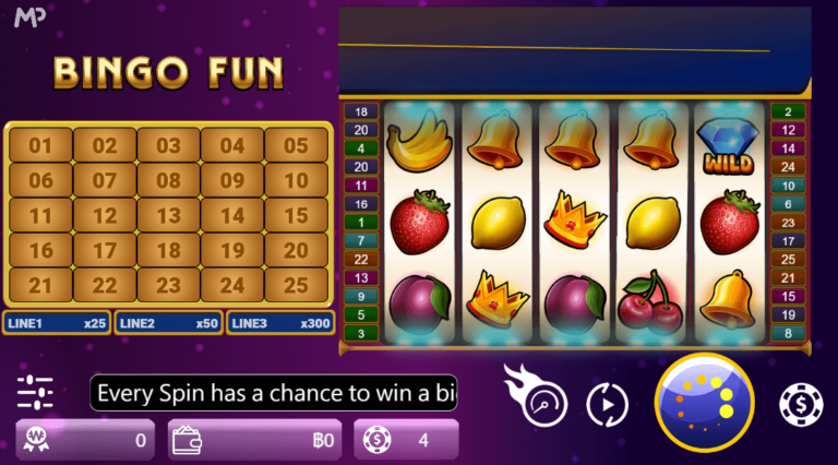 ทดลองเล่นสล็อต Mannaplay Bingo Fun