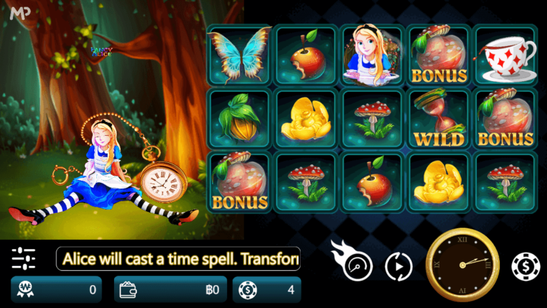 ทดลองเล่นสล็อต Mannaplay Fancy Alice
