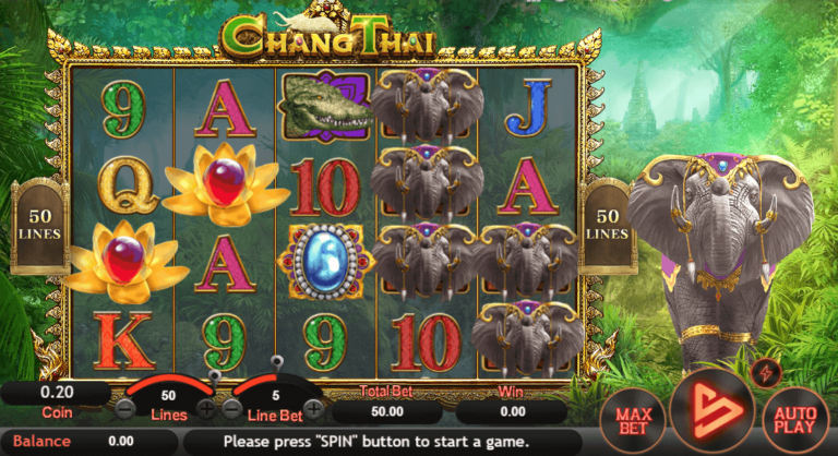 ทดลองเล่นสล็อต SimplePlay Chang Thai