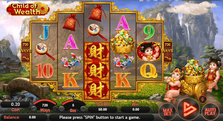 ทดลองเล่นสล็อต SimplePlay Child Of Wealth