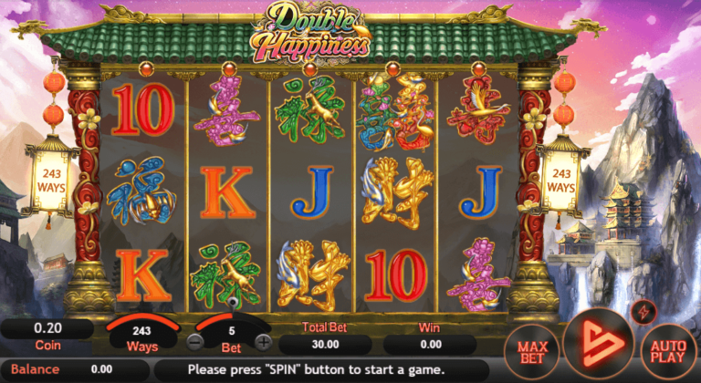 ทดลองเล่นสล็อต SimplePlay Double Happiness