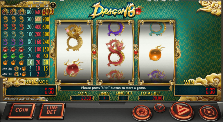 ทดลองเล่นสล็อต SimplePlay Dragon 8