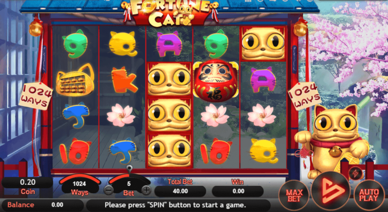 ทดลองเล่นสล็อต SimplePlay Fortune Cat