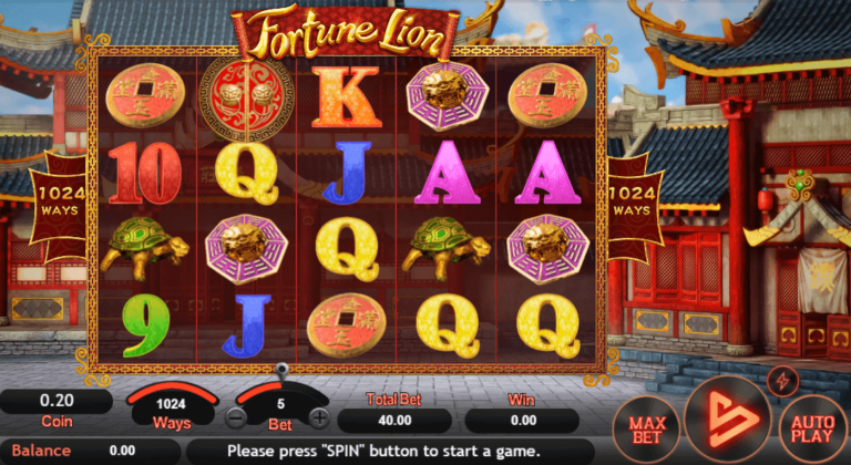 ทดลองเล่นสล็อต SimplePlay Fortune Lion
