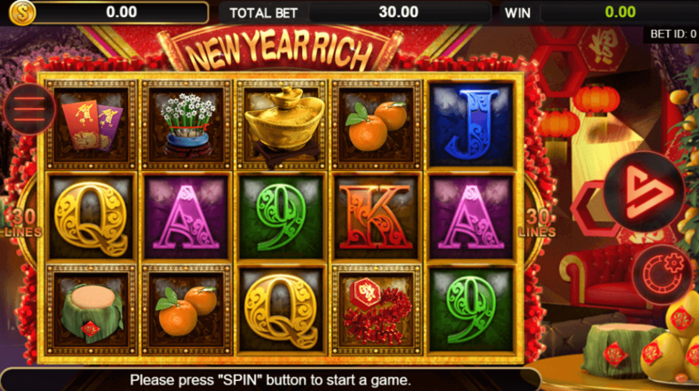 ทดลองเล่นสล็อต SimplePlay New Year Rich