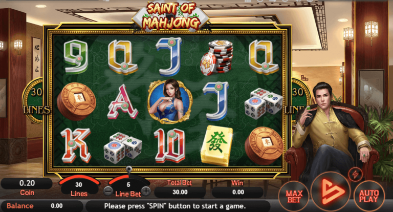ทดลองเล่นสล็อต SimplePlay Saint Of Mahjong