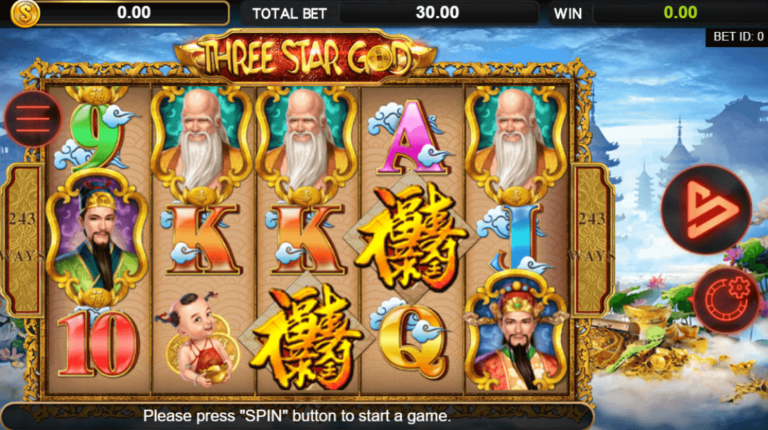 ทดลองเล่นสล็อต SimplePlay Three Star God