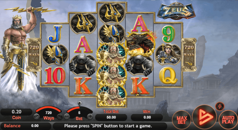 ทดลองเล่นสล็อต SimplePlay Zeus