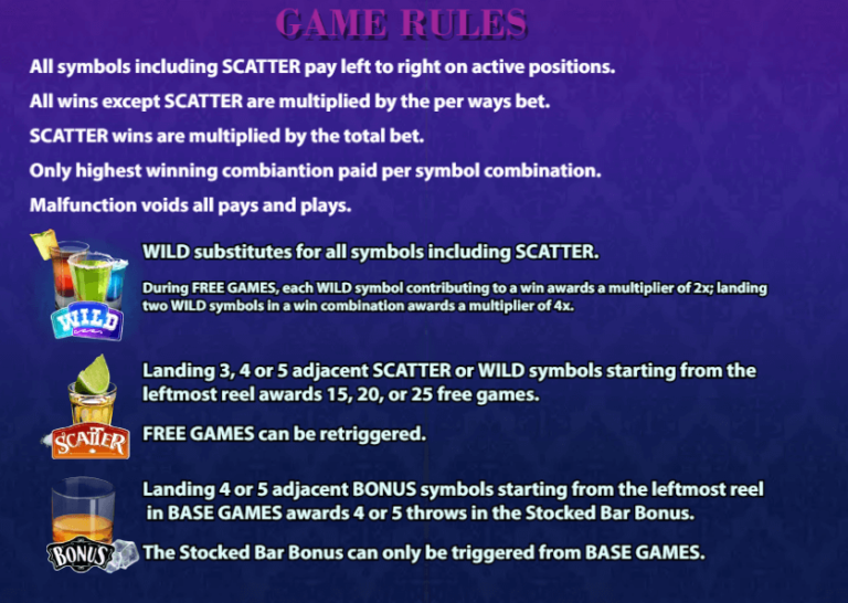 ฟีเจอร์พิเศษเกมสล็อต KA Gaming Stocked Bar