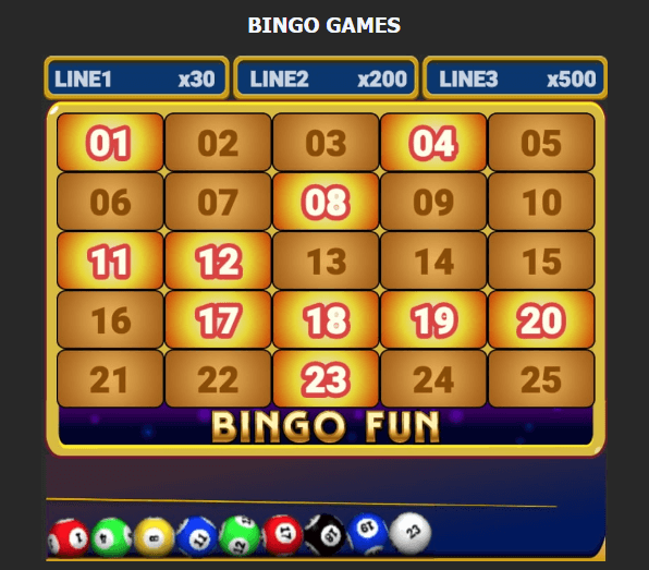 ฟีเจอร์พิเศษเกมสล็อต Mannaplay Bingo Fun