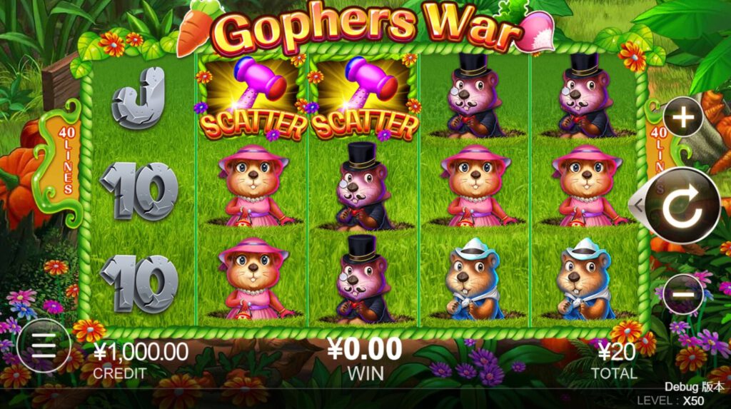 Gophers War CQ9 slotxo