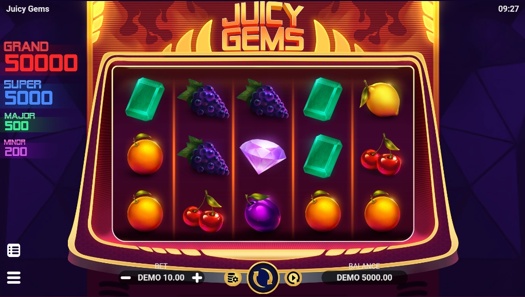 JUICY GEMS Evoplay slotxo-xo ฟรีเครดิต