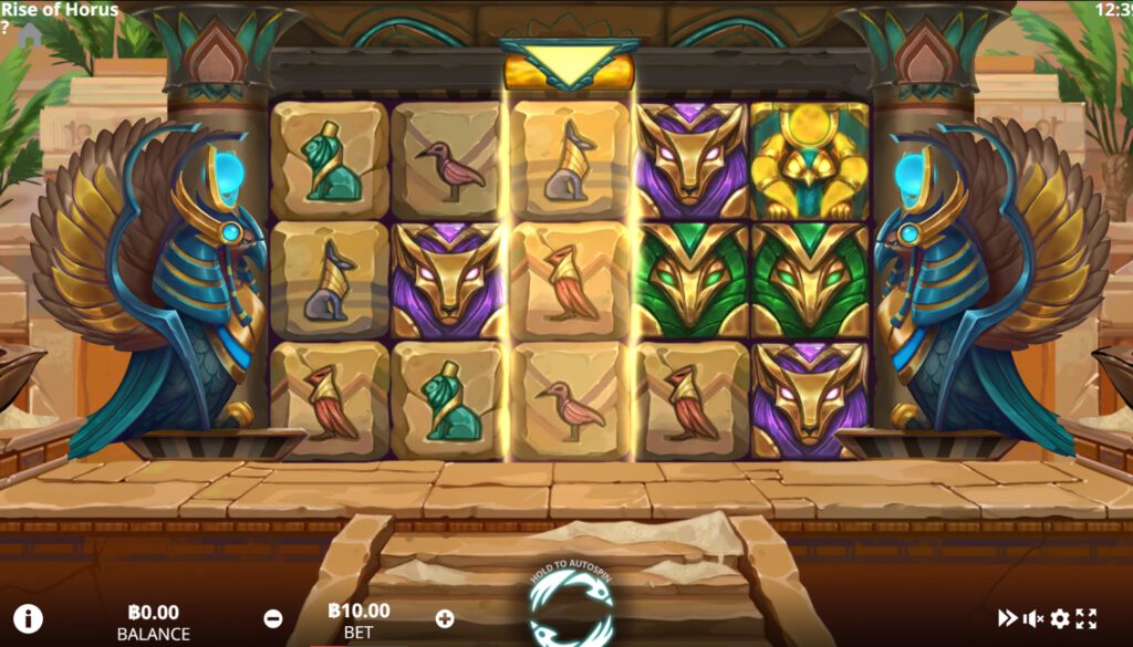 RISE OF HORUS เกม EVOPLAY slotxo-xo ทดลองเล่น