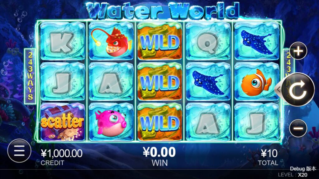 WaterWorld CQ9 slotxo