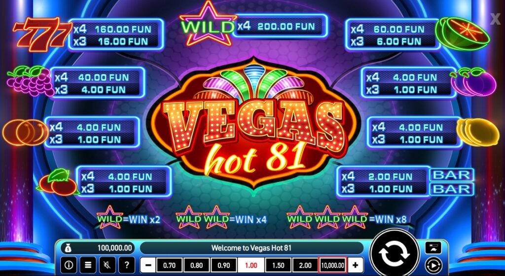 Vegas Hot 81 wazdan direct slotxo-xo ฝาก ถอน