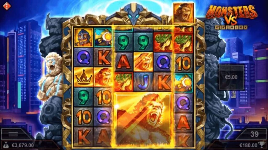 Monsters VS Gigablox yggdrasil slotxo