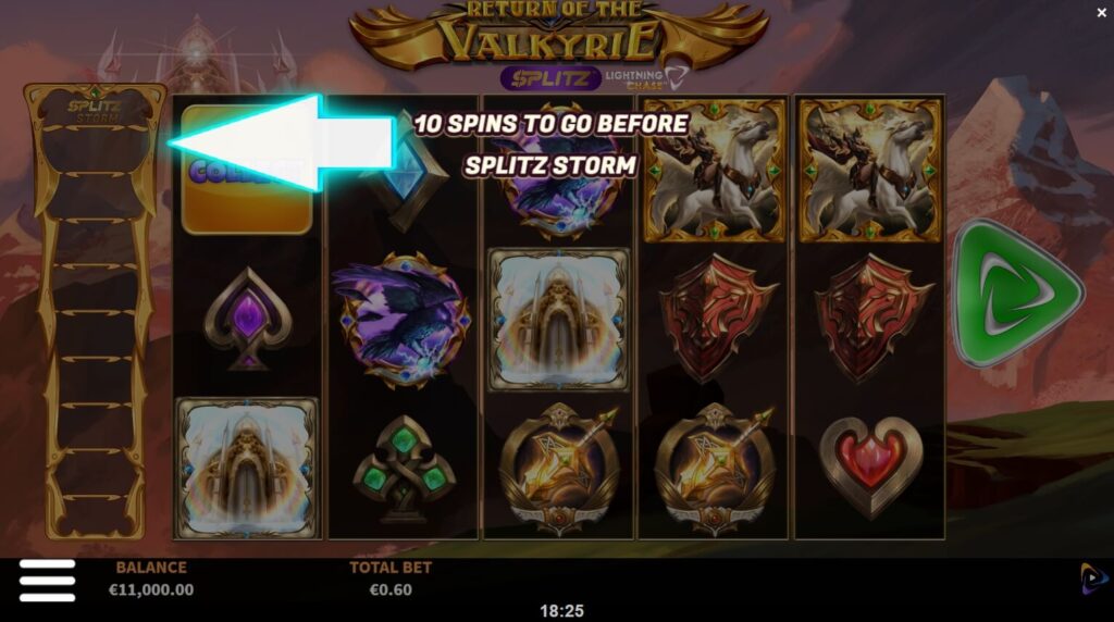 Rise of the Valkyrie Splitz yggdrasil slotxo