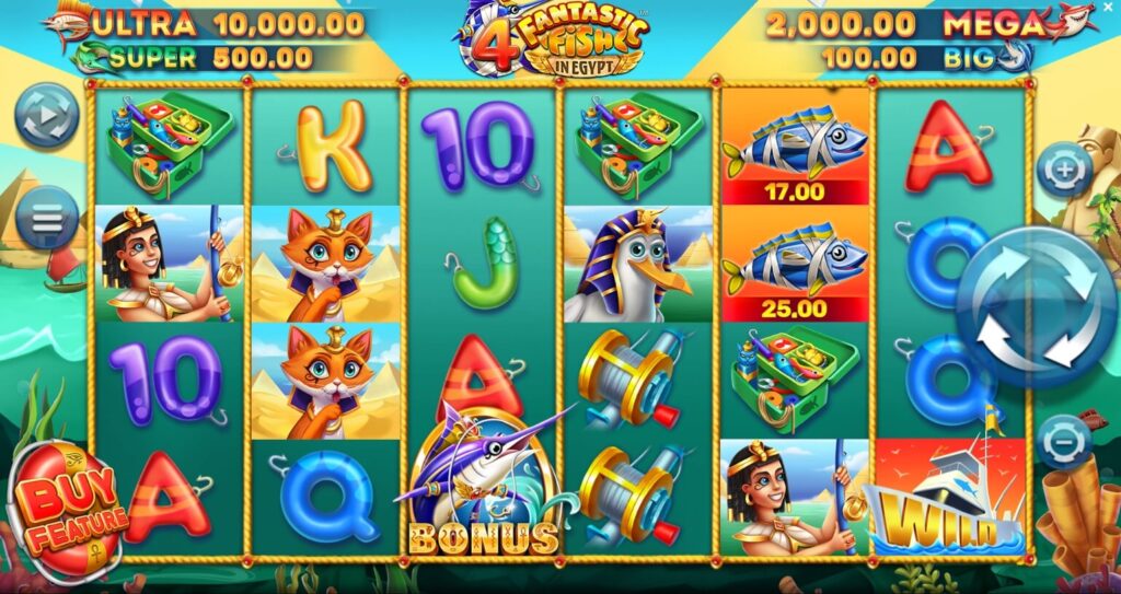 4 Fantastic Fish In Egypt yggdrasil slotxo