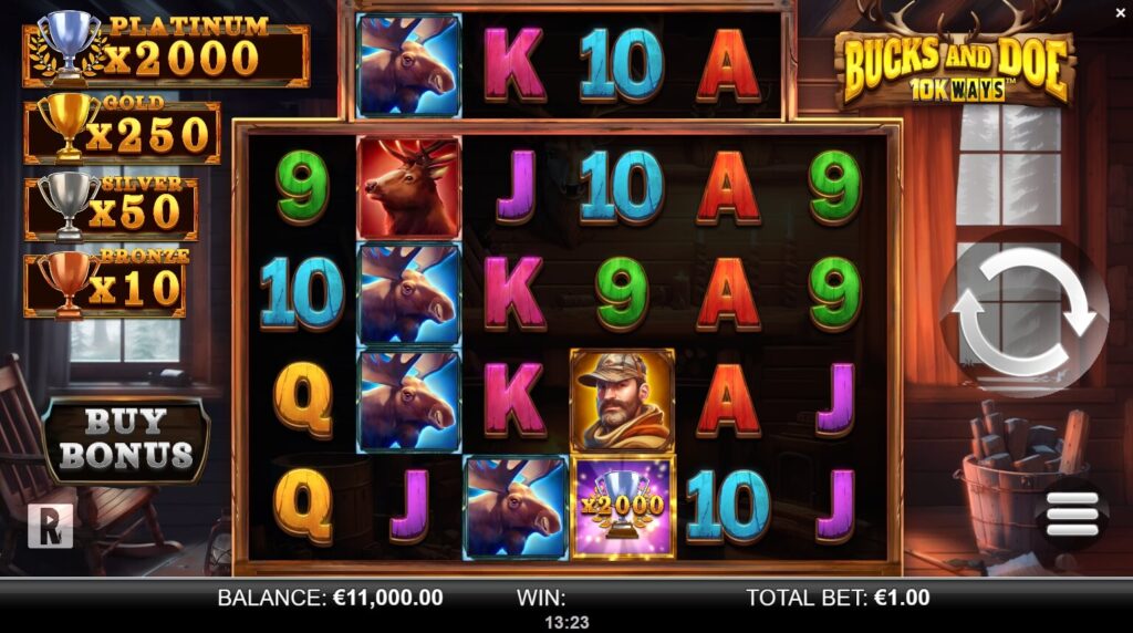 Bucks and Doe 10K WAYS yggdrasil slotxo