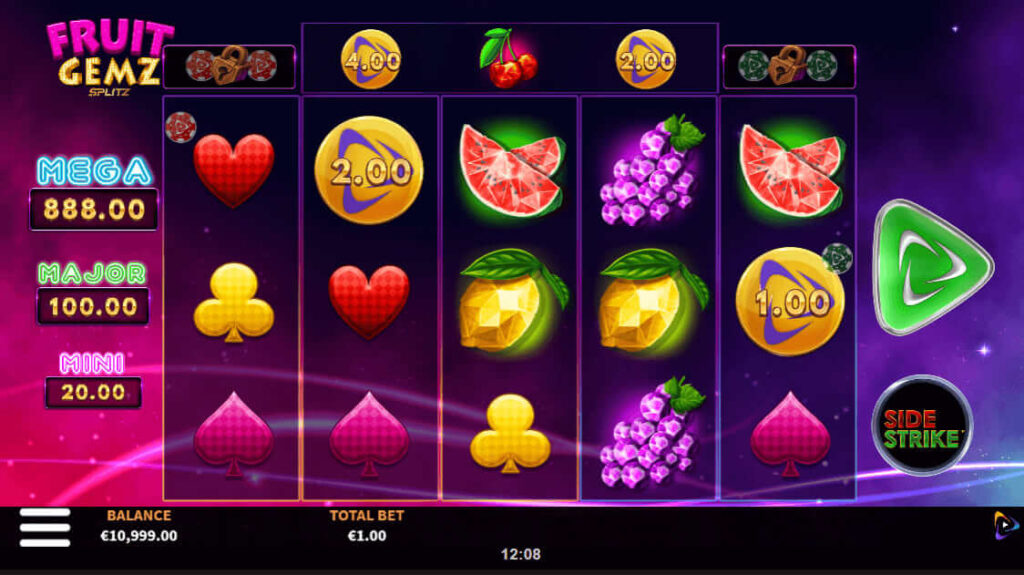 Fruit Gemz Splitz yggdrasil slotxo