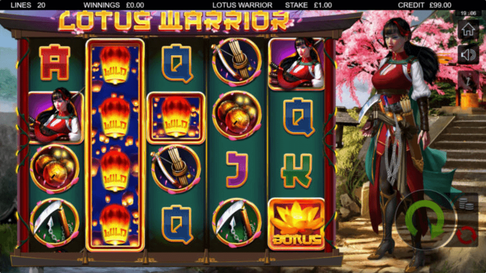 Lotus Warrior yggdrasil slotxo