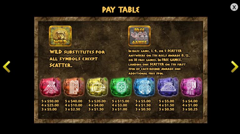 Mayan Gold KA GAMING slotxo-xo ทดลองเล่น