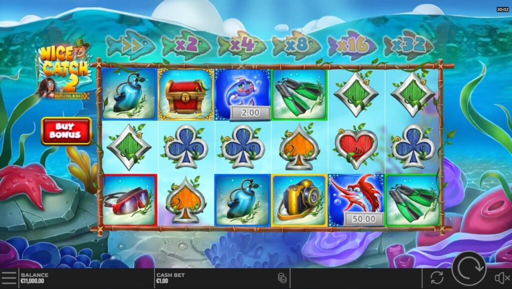 Nice Catch 2 DoubleMax ggdrasil slotxo