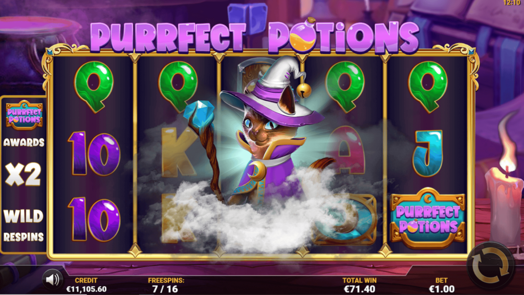 Purrfect Potions slotxo