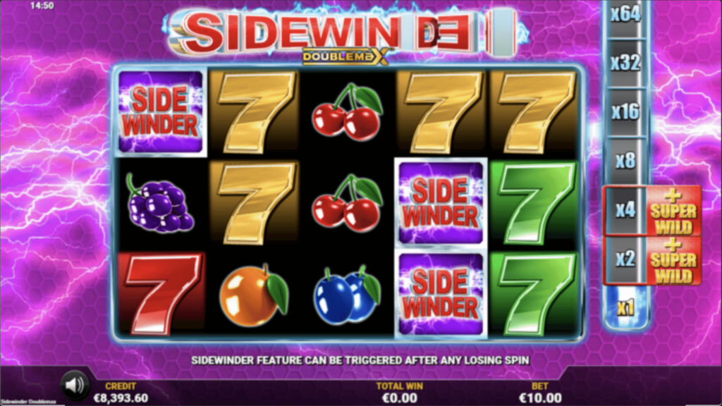 Sidewinder DoubleMax ggdrasil slotxo