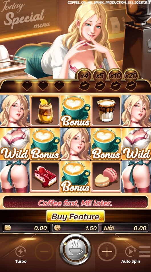 Coffee or Me SPINIX 168slotxo