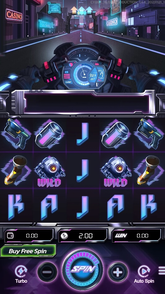 Cyber Rush SPINIX 168slotxo