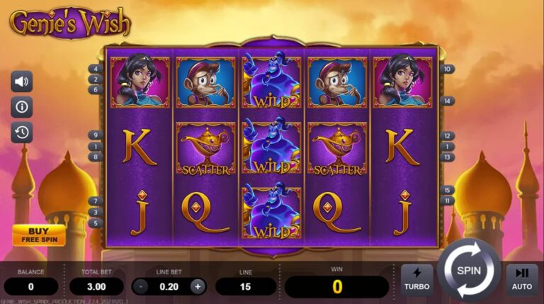 Genie's Wish SPINIX สล็อต xo