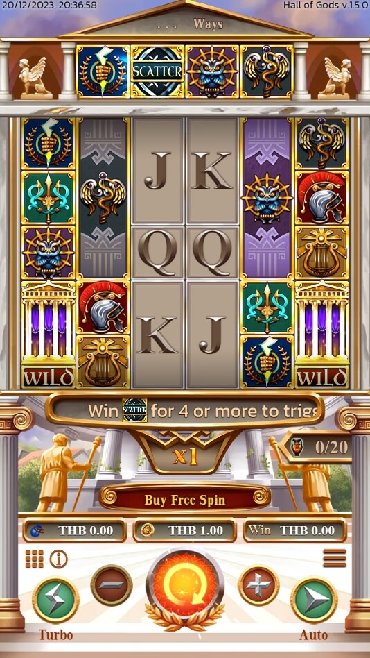 Hall of Gods SPINIX สล็อต xo เครดิต ฟรี