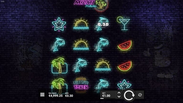 Miami Multiplier Hacksaw สล็อต xo