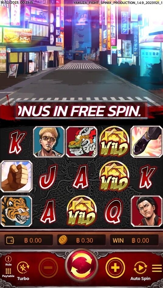 Yakuza Fight SPINIX 168slotxo