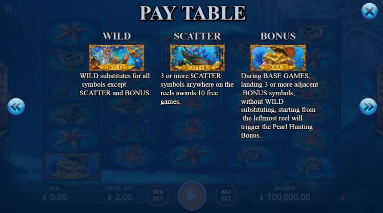 Poseidon's Treasure KA GAMING slotxo-xo ฝาก ถอน