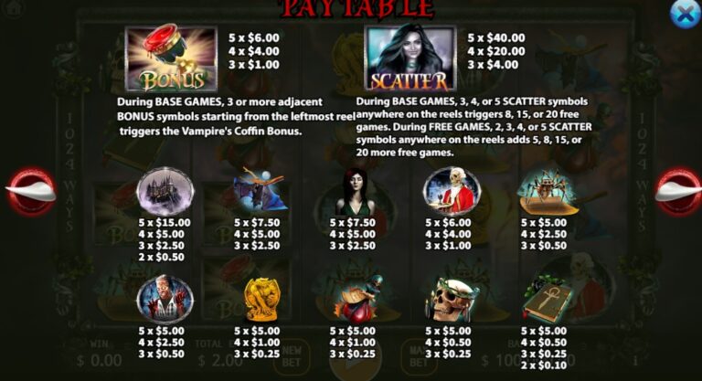 Vampire's Tale KA GAMING slotxo-xo ฝาก ถอน