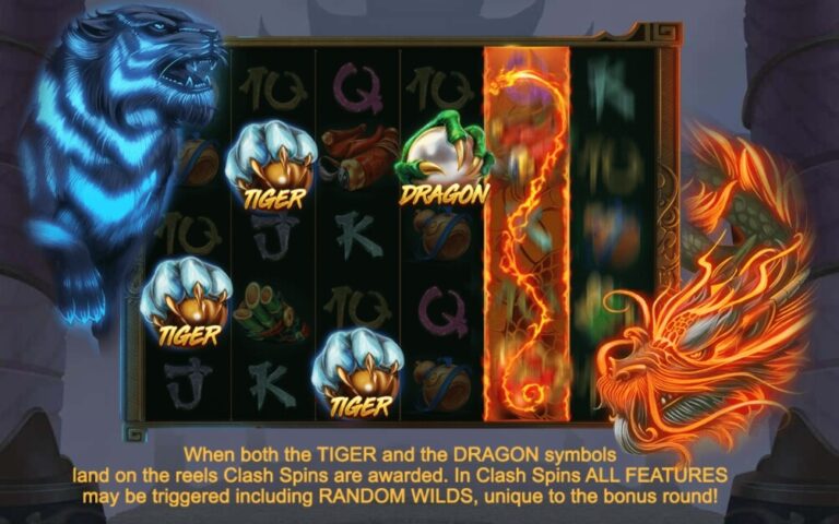 Clash Of The Beasts Red Tiger เกม สล็อต xo