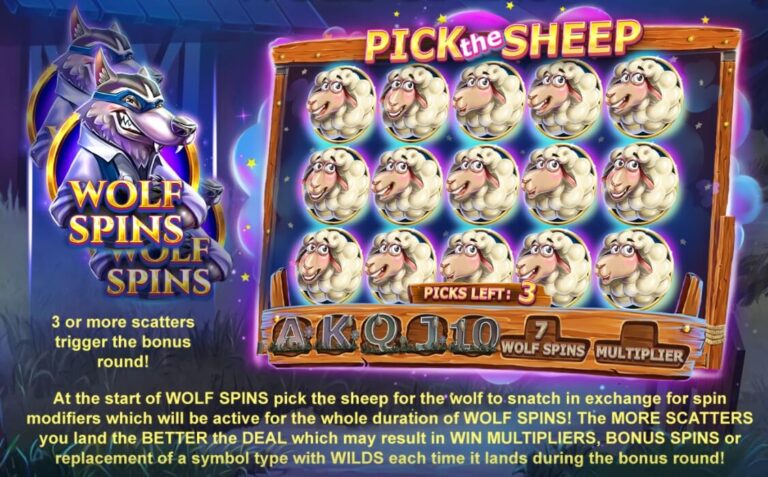 Sheep Gone Wild Red Tiger slotxo ฟรี เครดิต 50