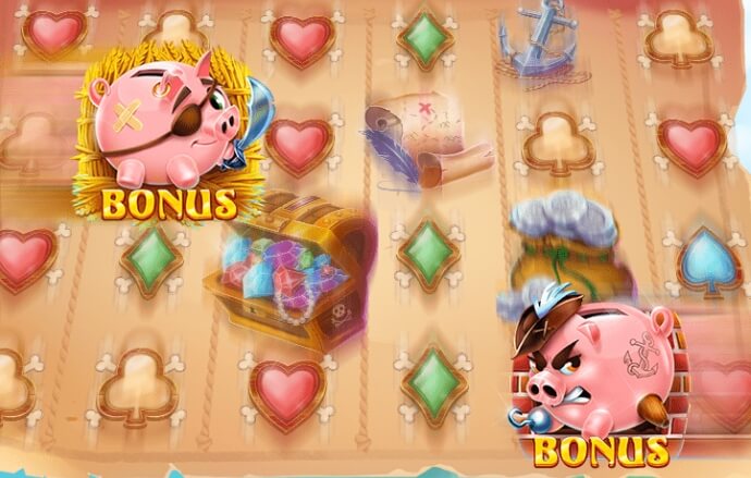 Piggy Pirates Red Tiger slotxo game