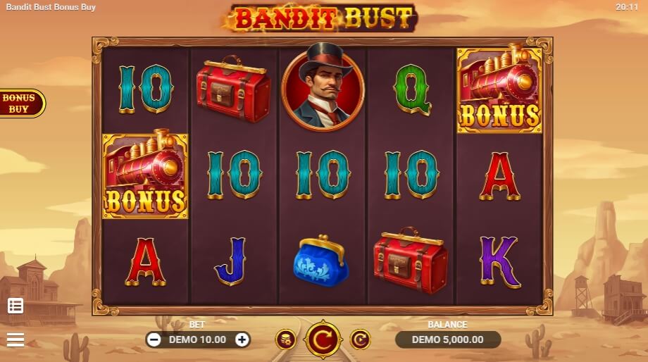 BANDIT BUST BONUS BUY Evoplay Slotxo168