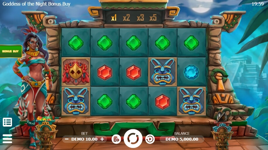 GODDESS OF THE NIGHT BONUS BUY Evoplay Slotxo168