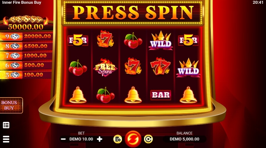 INNER FIRE BONUS BUY Evoplay slotxo168